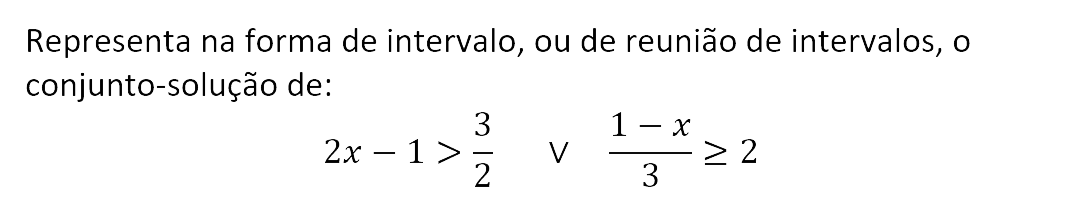 Exercício de matemática do 10º ano