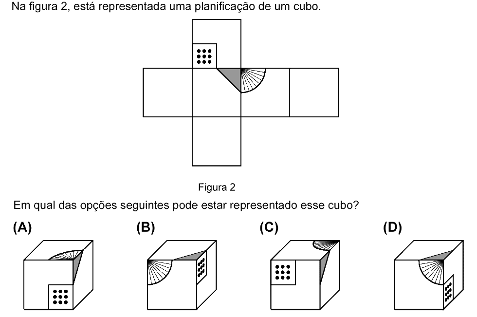 Exercício de matemática do 10º ano