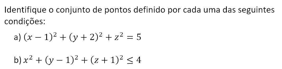 Exercício de matemática do 10º ano