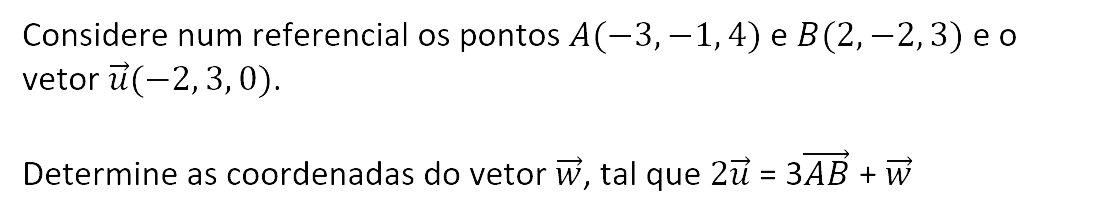 Exercício de matemática do 10º ano