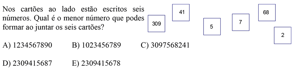 desafio/problema matemático do dia
