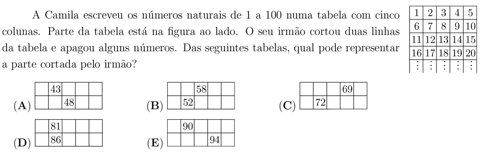 desafio matemático do dia