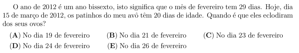 desafio matemático do dia