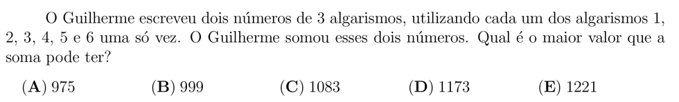 desafio matemático do dia