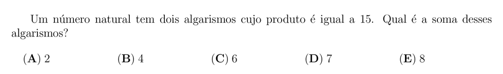 desafio matemático do dia