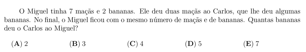 desafio matemático do dia