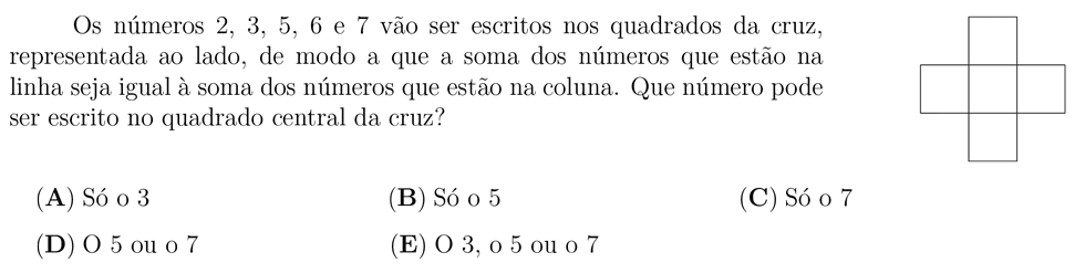 desafio matemático do dia