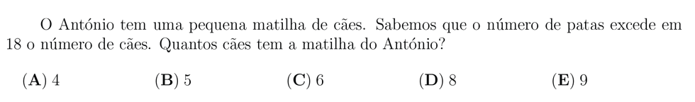 desafio matemático do dia