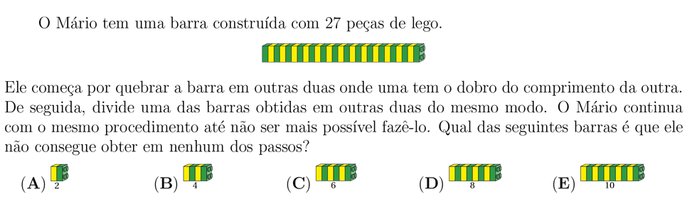desafio matemático do dia