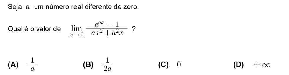 Exercício de escolha múltipla com origem no teste intermédio de matemática do 12º ano, publicado em 2010-05-19.