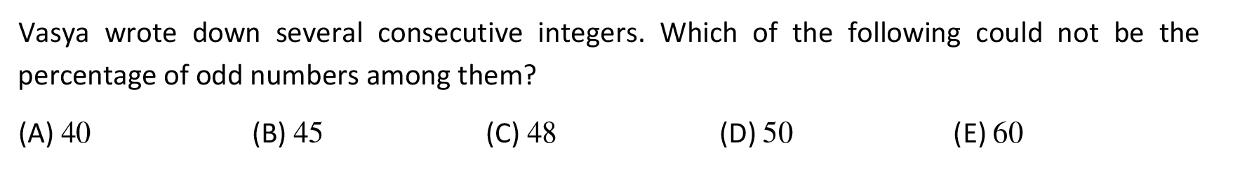 Mathematical problem / challenge of past days