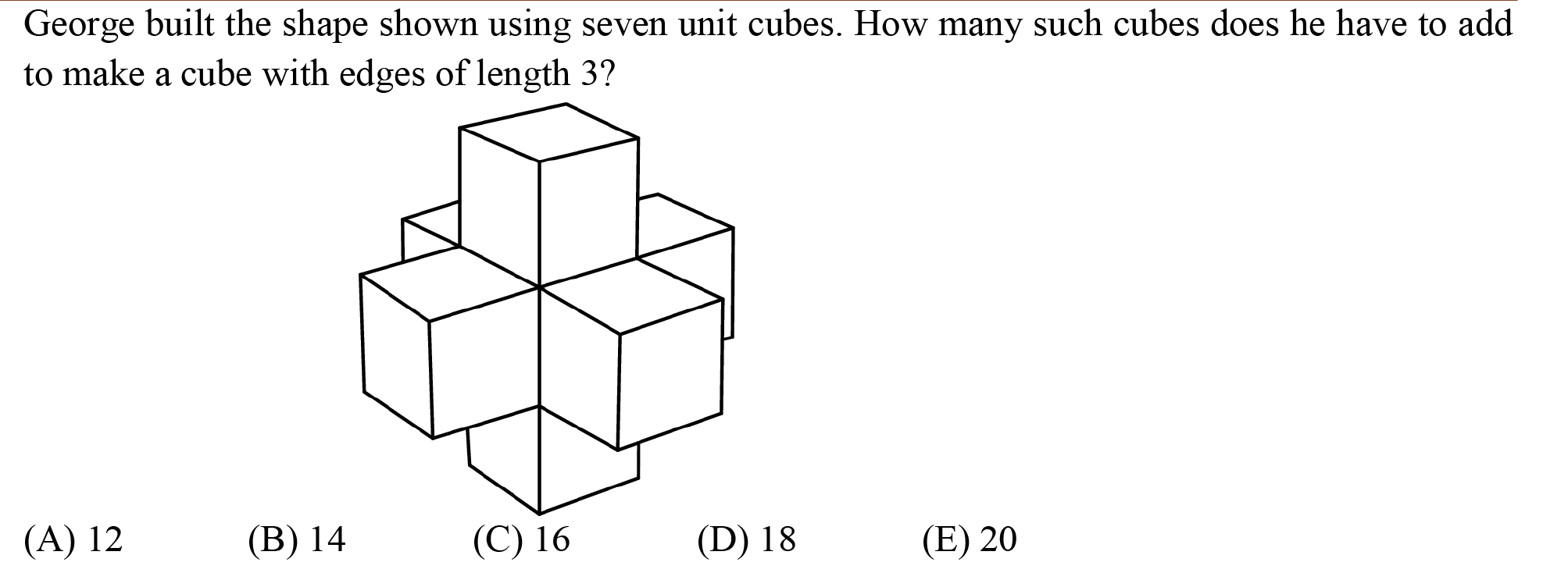 Mathematical problem / challenge of past days