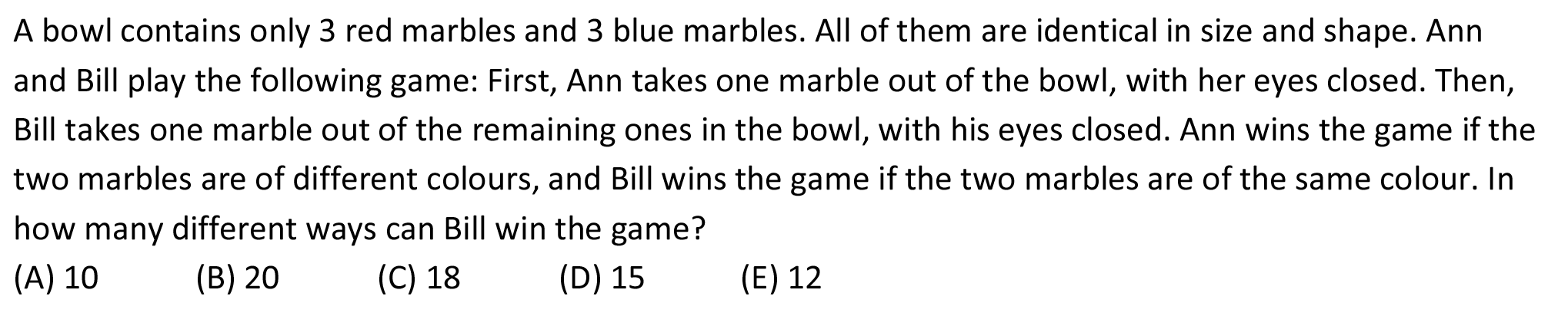 Mathematical problem / challenge of past days