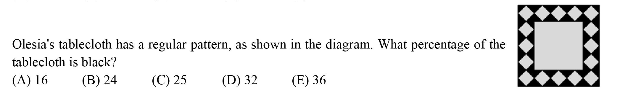 Math challenge of the day
