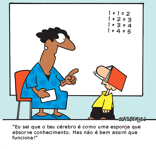 imagem com humor matemático do dia