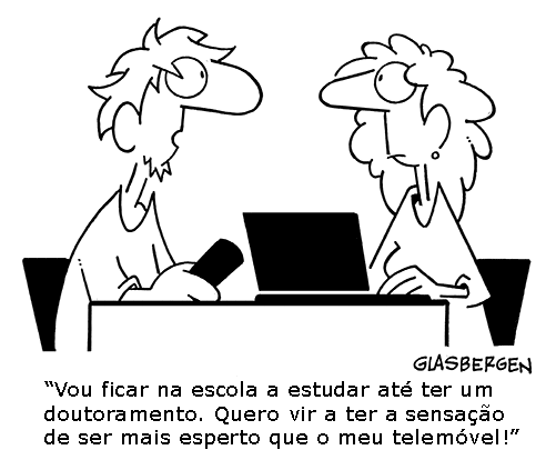 imagem com humor matemático do dia