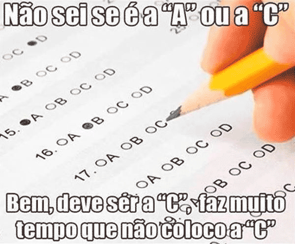 imagem com humor matemático do dia