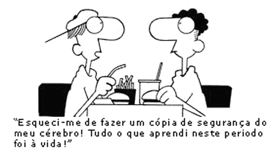 imagem com humor matemático do dia