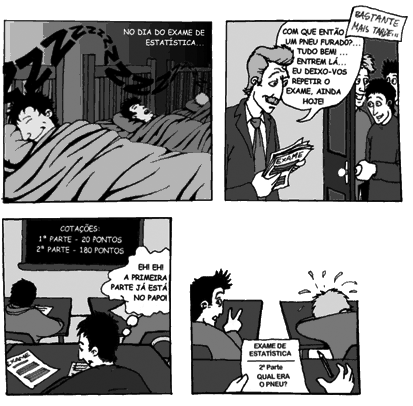 imagem com humor matemático do dia