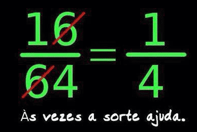 imagem com humor matemático do dia