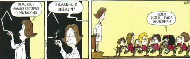 imagem com humor matemático do dia