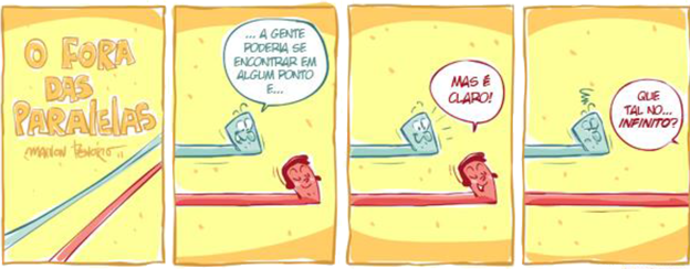 imagem com humor matemático do dia
