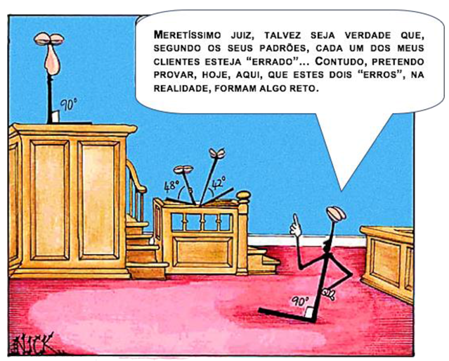 imagem com humor matemático do dia