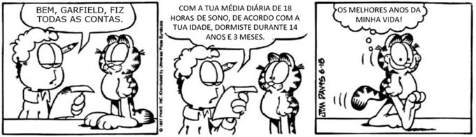 imagem com humor matemático do dia