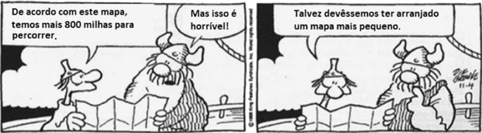 imagem com humor matemático do dia