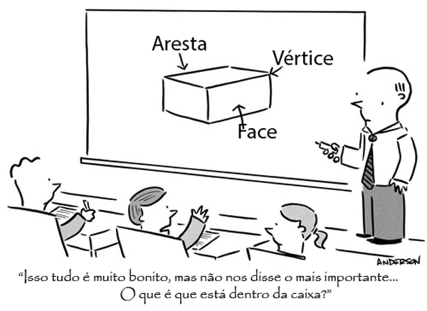 imagem com humor matemático do dia