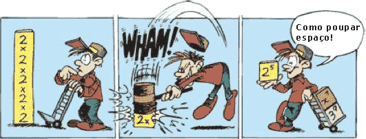 imagem com humor matemático do dia