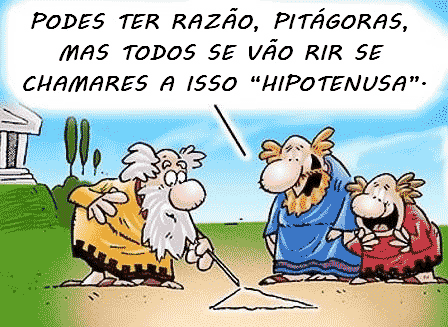 imagem com humor matemático do dia