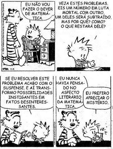 imagem com humor matemático do dia