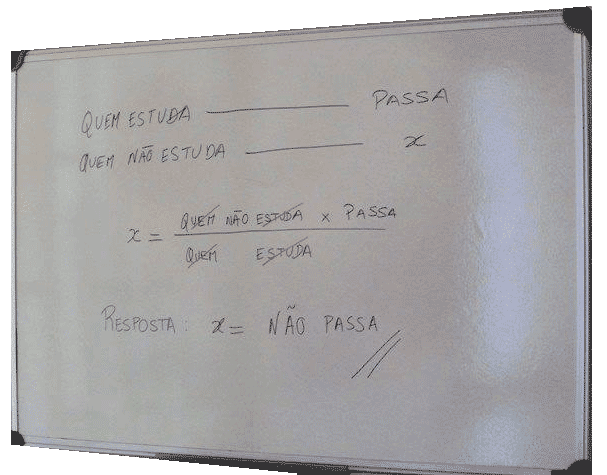 imagem com humor matemático do dia