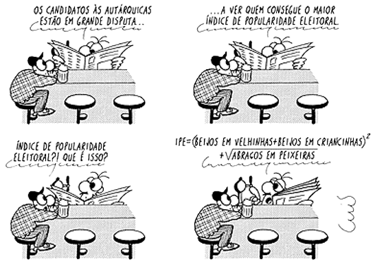 imagem com humor matemático do dia